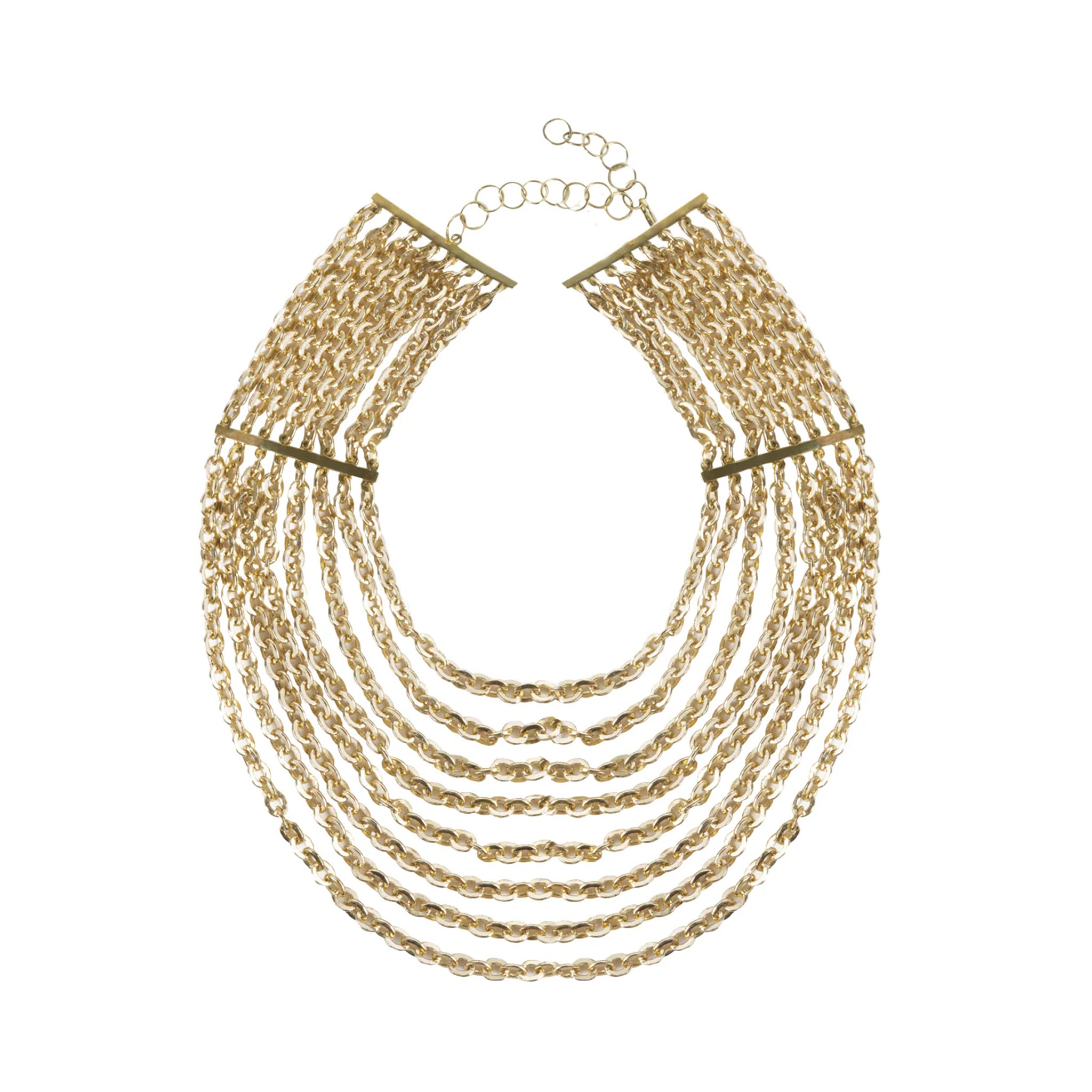 Oval link chain necklace – Ileana Della Corte Gioielli