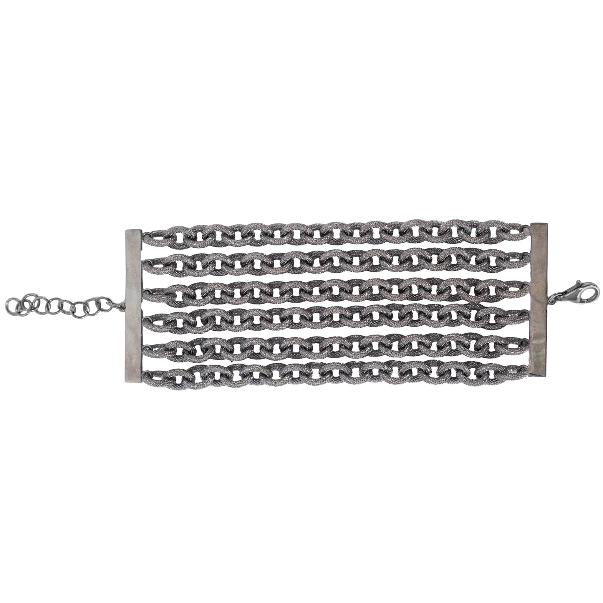 Marine mesh chain necklace