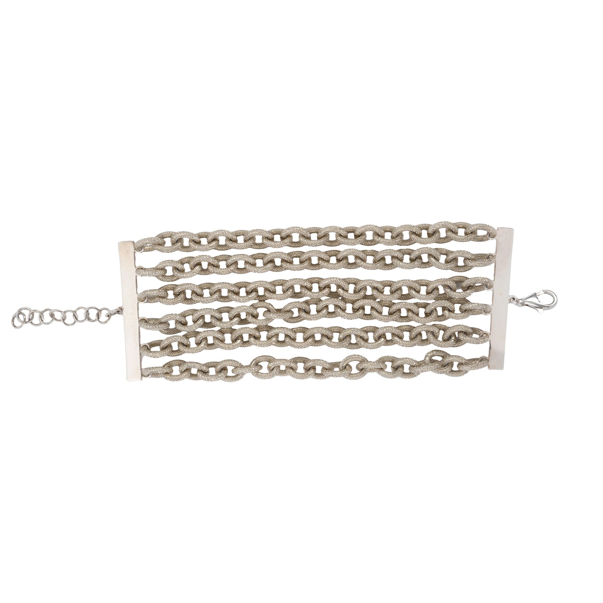 Marine mesh chain necklace