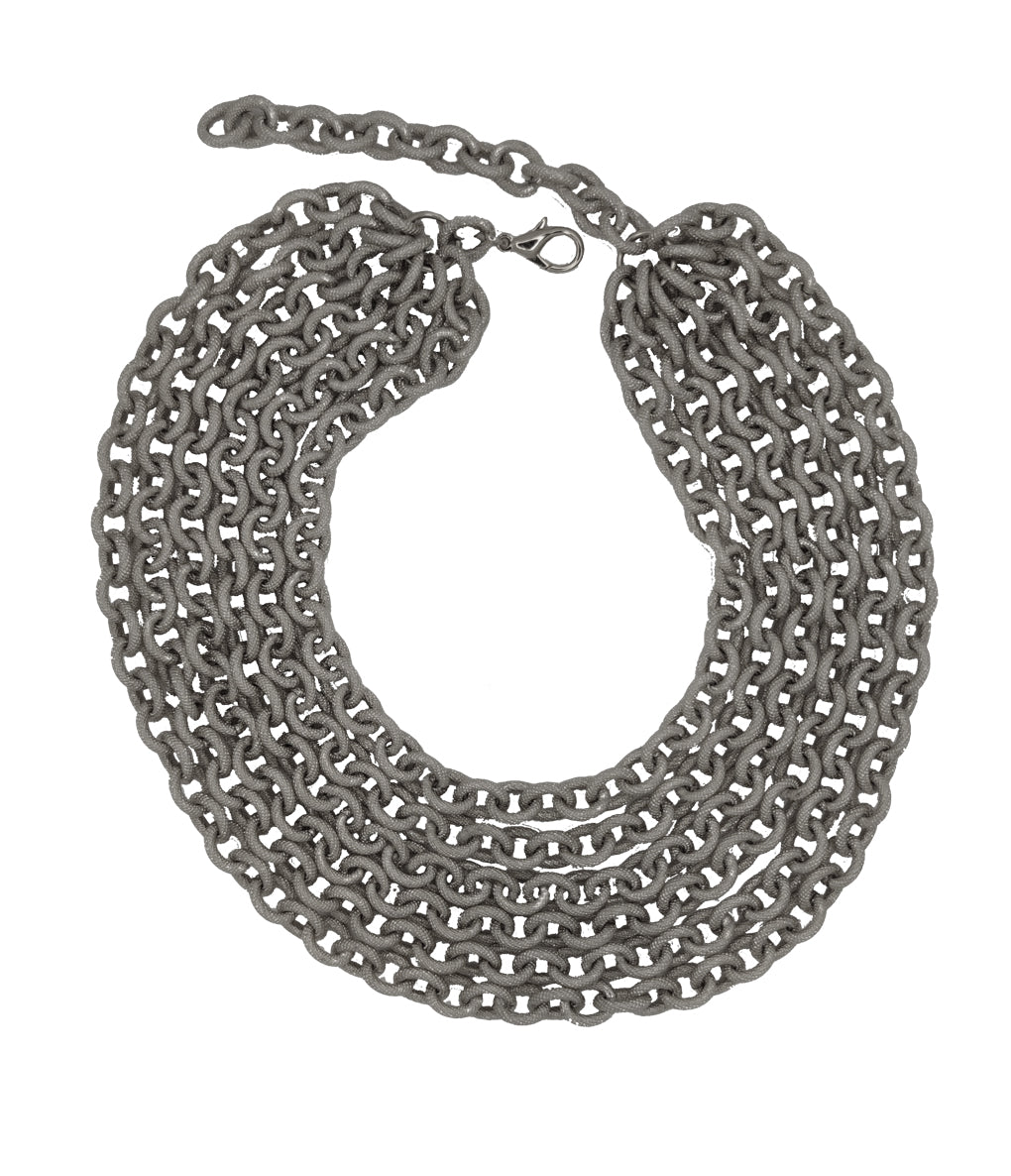 Collana Chain maglia marina gradazione